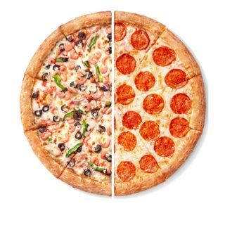 Pizza Moitié-moitié