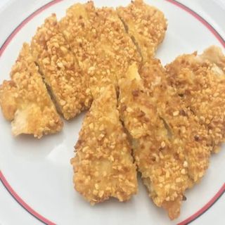 79. Pollo Rebozado con Almendras