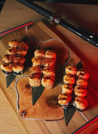 Сет запечених ролів