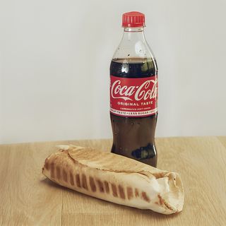 Medium Combo Shawarma + two sausages +  50cl PET Drink