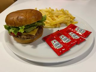 Hamburguesa Tropical De Res