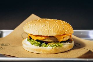 Бургер курячий