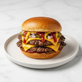 Hamburguesa Doble