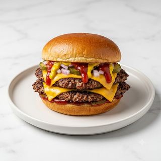 Hamburguesa Doble