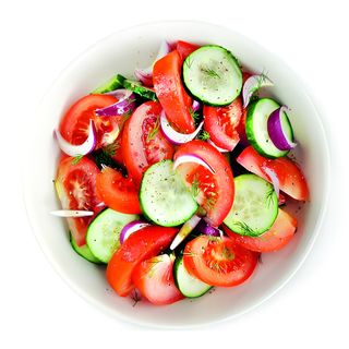 Свежий салат