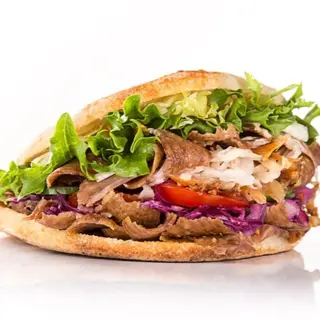 Doner Kebab Pita (Abierto)