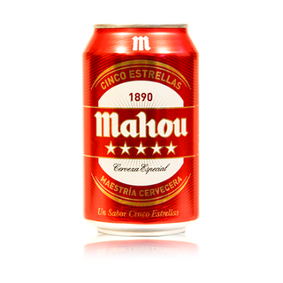 Cerveza Mahou (330 Ml.)