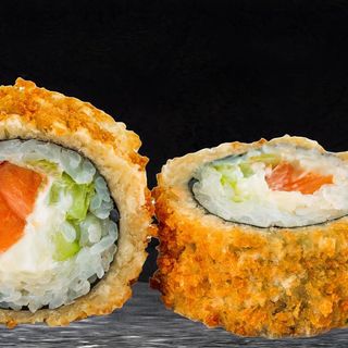 Crunchy Salmão (6 peças)