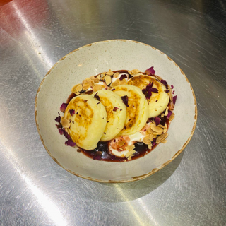 Сирники з журавлиною