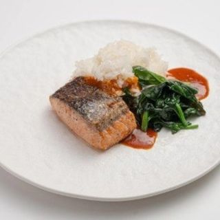 Лосось на гриле 