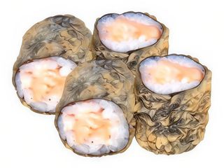 75.Maki Tempura Salmón (8 Uds.)
