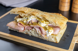 Mortadella Focaccia