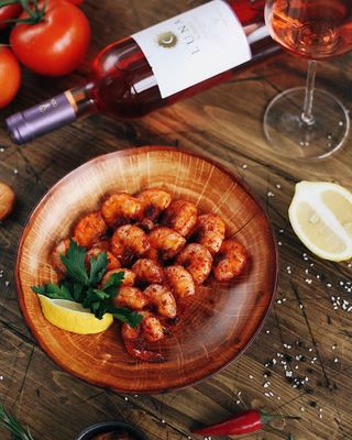 Креветки в панцире