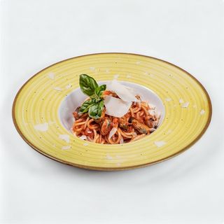 Spaghete cu fructe de mare