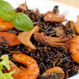 Arroz Negro aux Petits Calamars de Dakhla