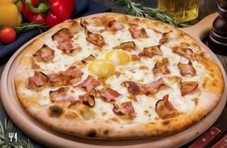 Pizza Carbonara (27 Cm.)