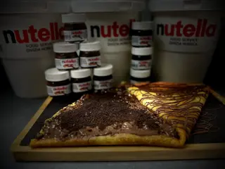 Clătită cu Nutella si Oreo
