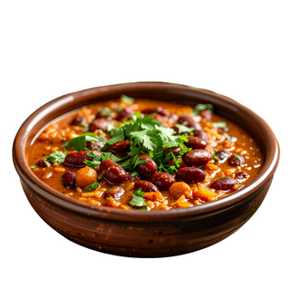 SUPA DE FASOLE CU CARNE DE PUI