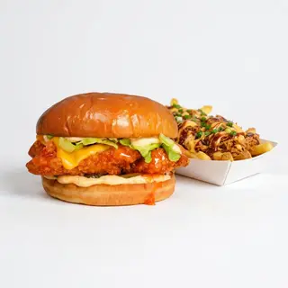 Pack Chili Chicken + Porky Fries (BM)