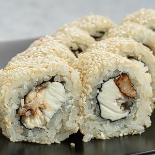 Ролл кунжут с угрем унаги 8шт