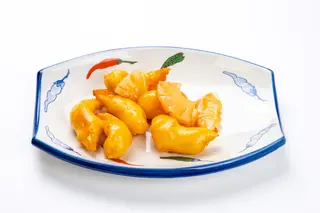 133 Gamberi  in salsa agrodolce