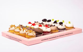 Plateau Mini Cupcakes Variés (24 pièces)
