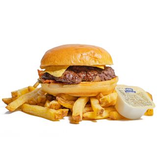 Meniu Dublu Nachos Burger