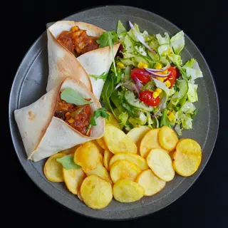Burritos con frioles