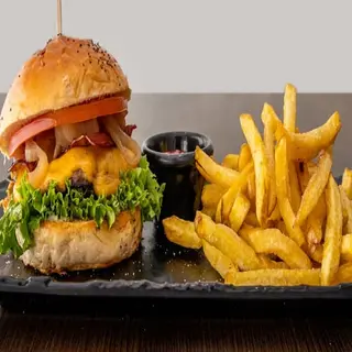 Bacon cheese burger