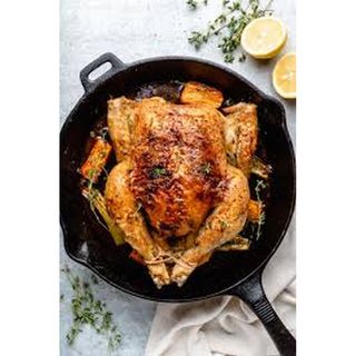 Oven roast chicken