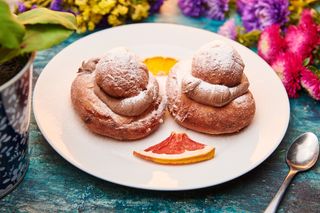 Papanași cu ciocolata