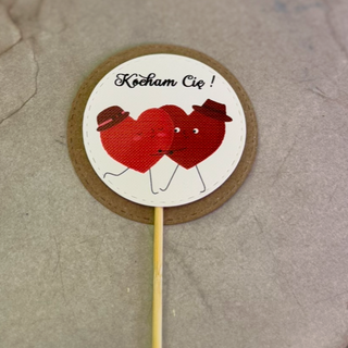 Kotylion kocham cię 