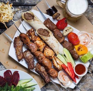 Хан-кебаб в оболочке   