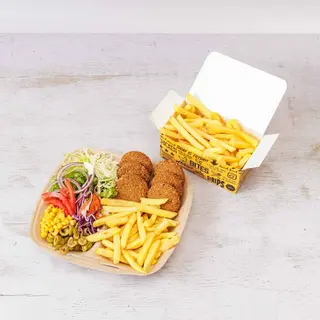 Menù piatto falafel