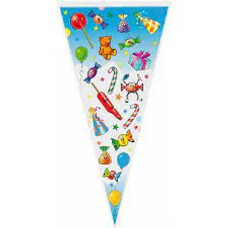 Bolsa Cono Cumpleaños Gigante Repleta de Chuches
