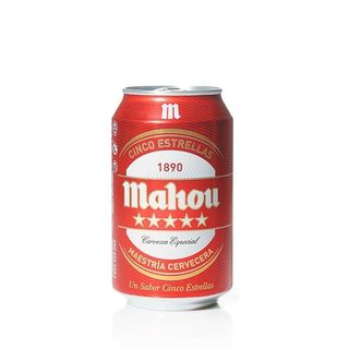 Cerveza Mahou Roja
