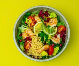 Sałatka z krewetkami