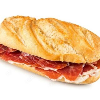 Bocadillo de jamón serrano