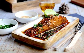 Saumon à l'asiatique