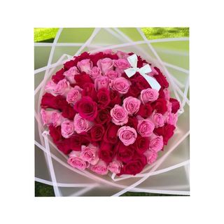 An Abundance Of Love In 100 Roses