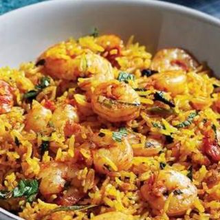 Gambas Biryani 
