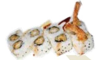 U2 Tempura maki - 8 pezzi