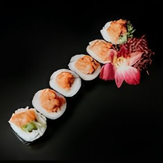 Futomaki tatar łosoś