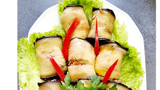 Roladki z bakłażana