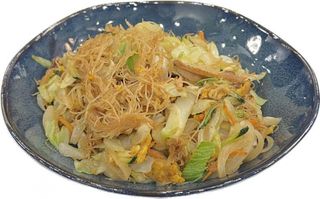 Spaghetti di riso alle verdure