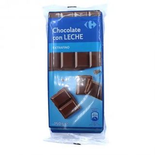 Chocolate Leche Extrafino Carrefour Pack 3 Tabletas 150 G