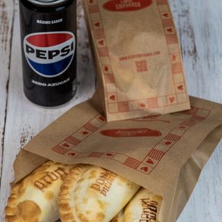 Pack 3 unidades + 1 bebida