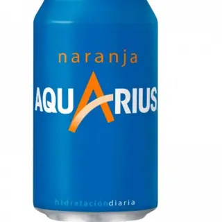 Aquarius Naranja lata 330ml.