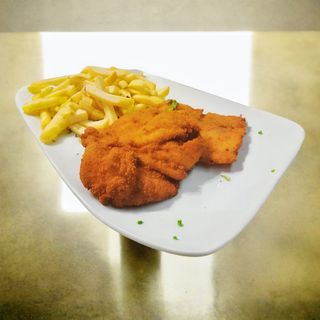 milanesa de pollo