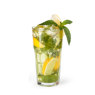 Limonadă lămâie, soc și mentă